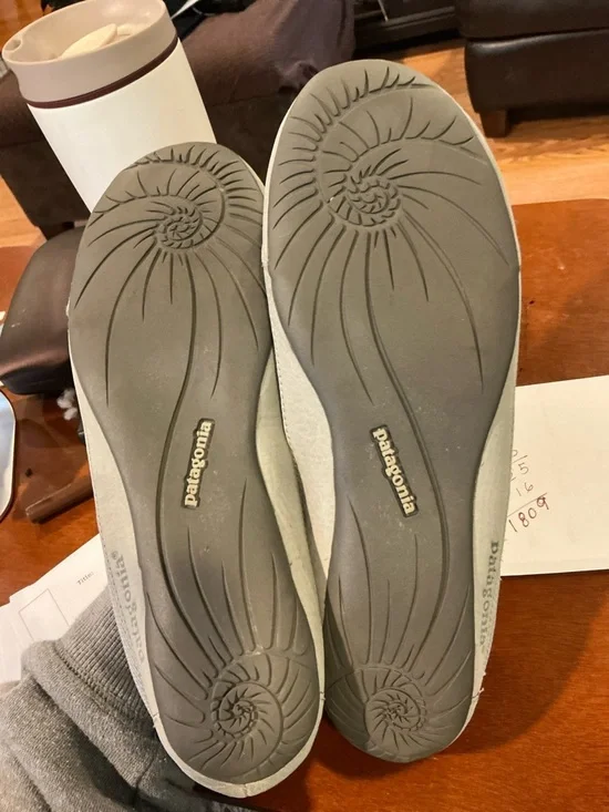 🤎 Patagonia Women’s Light Gray Maha Breathe Ballet Flats - Size 8 - Picture 9 of 9